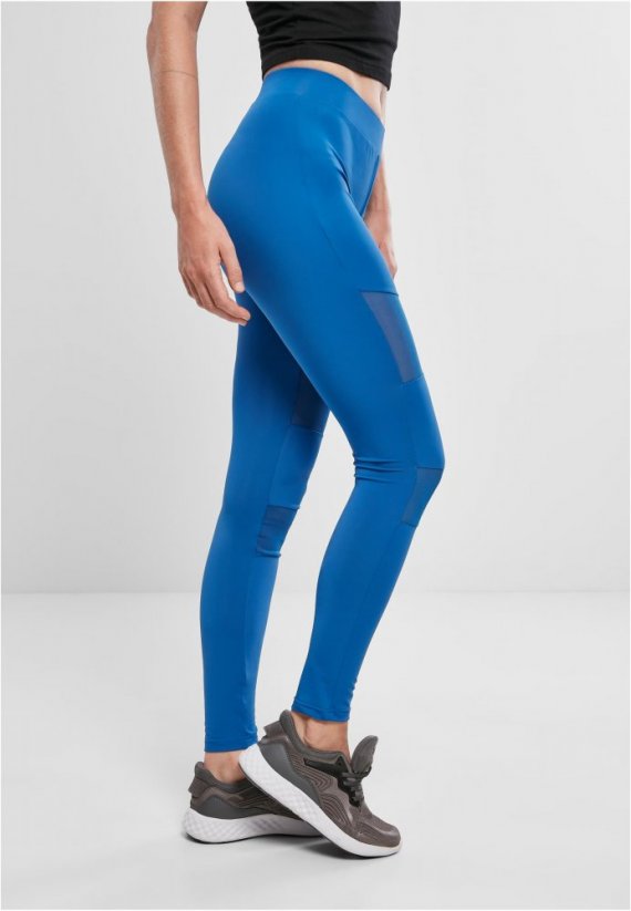 Ladies Tech Mesh Leggings - sporty blue
