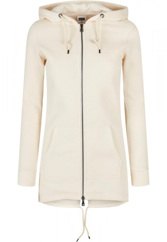 Dámská mikina Urban Classics Ladies Sweat Parka - béžová
