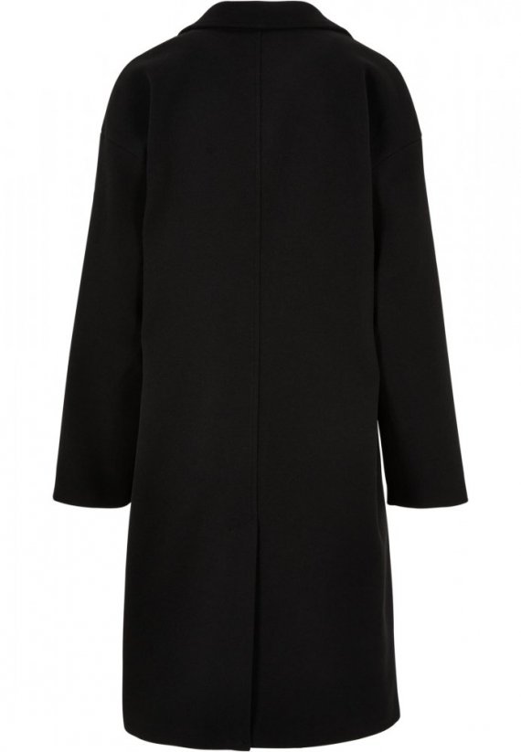 Čierny dámsky kabát Urban Classics Oversized Long