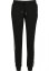 Dámske tepláky Urban Classics Ladies College Contrast Sweatpants - čierno/biele