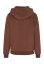 Ladies Fluffy Hoody  - chocolatebrown