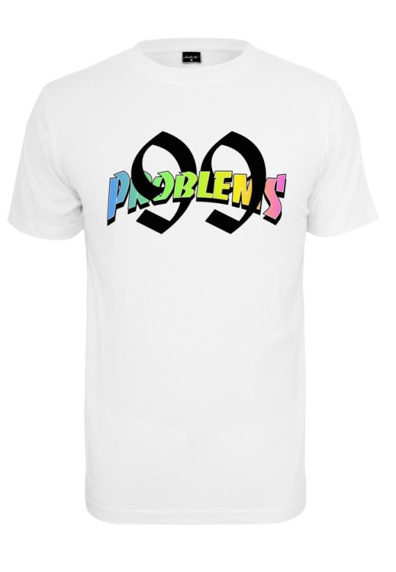 99 Problems Rainbow Tee - Rozmiar: XL