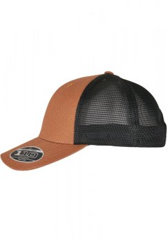 110 Structured Canvas Trucker - toffee/black