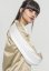 Dámská bomber bunda Urban Classics 3-Tone Souvenir - leskle zlatá