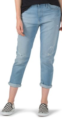 Kalhoty Vans Boyfriend pale sky