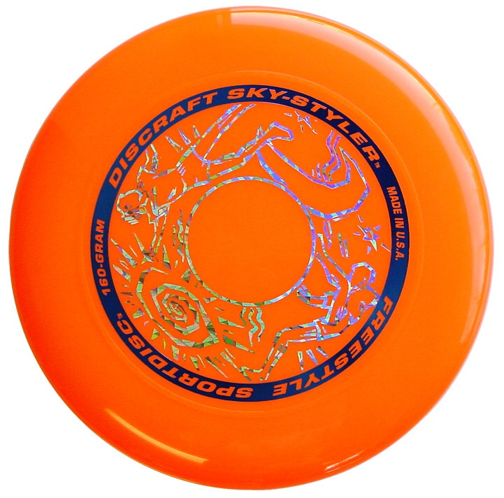 Frisbee Discraft UltiPro-Sky Styler Freestyle - oranžové