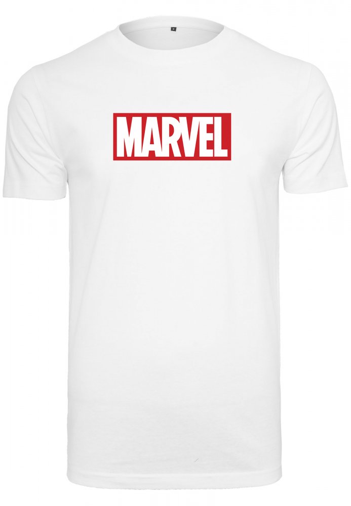 Marvel Logo Tee - white M