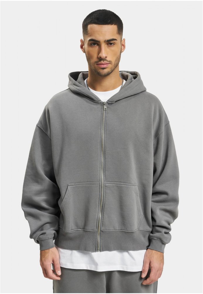 DEF Zip Hoody - anthracite washed L