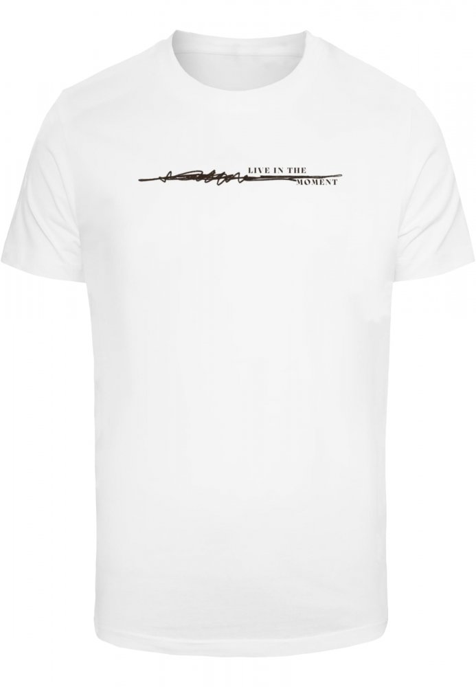 Live In The Moment Tee - white S