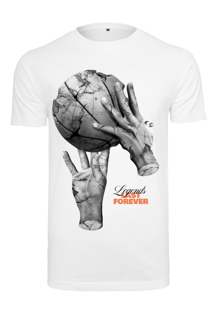 Ballin Hands Tee - white XL