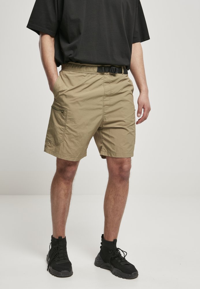 Adjustable Nylon Shorts - khaki XL