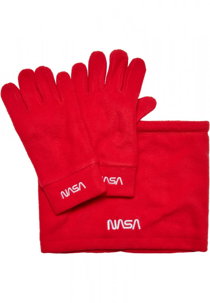 NASA Fleece Set - red