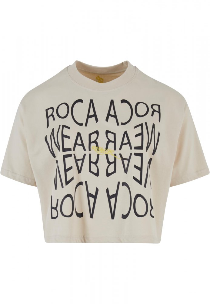 Rocawear Tshirt Backprint - beige XXL