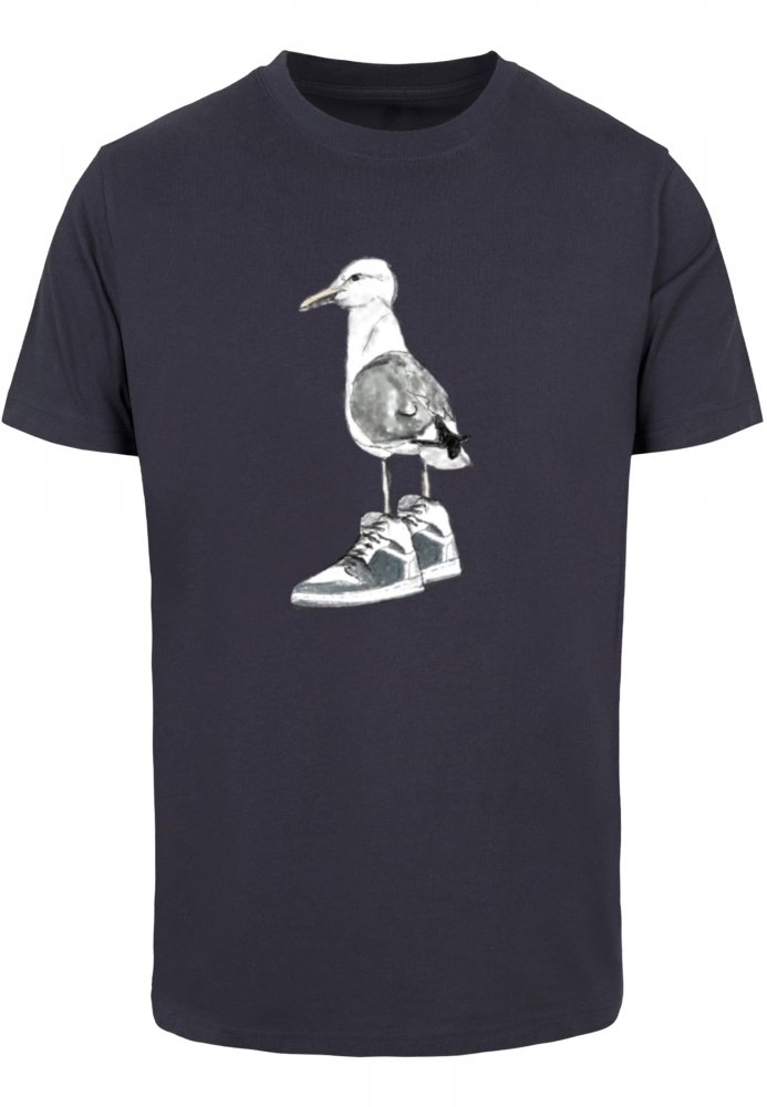 Seagull Sneakers Tee - navy L