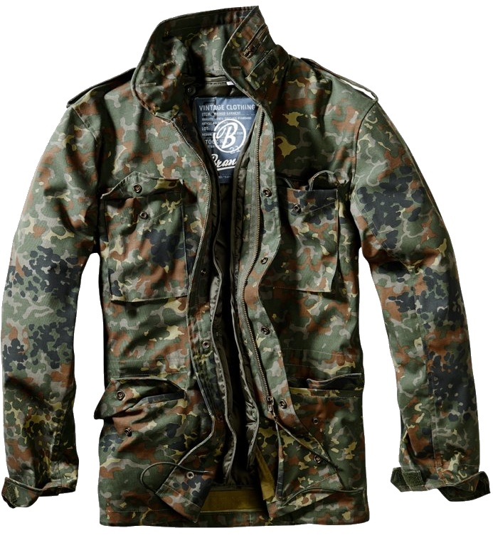 Maskáčová pánská bunda Brandit M-65 Field Jacket flecktran 3XL