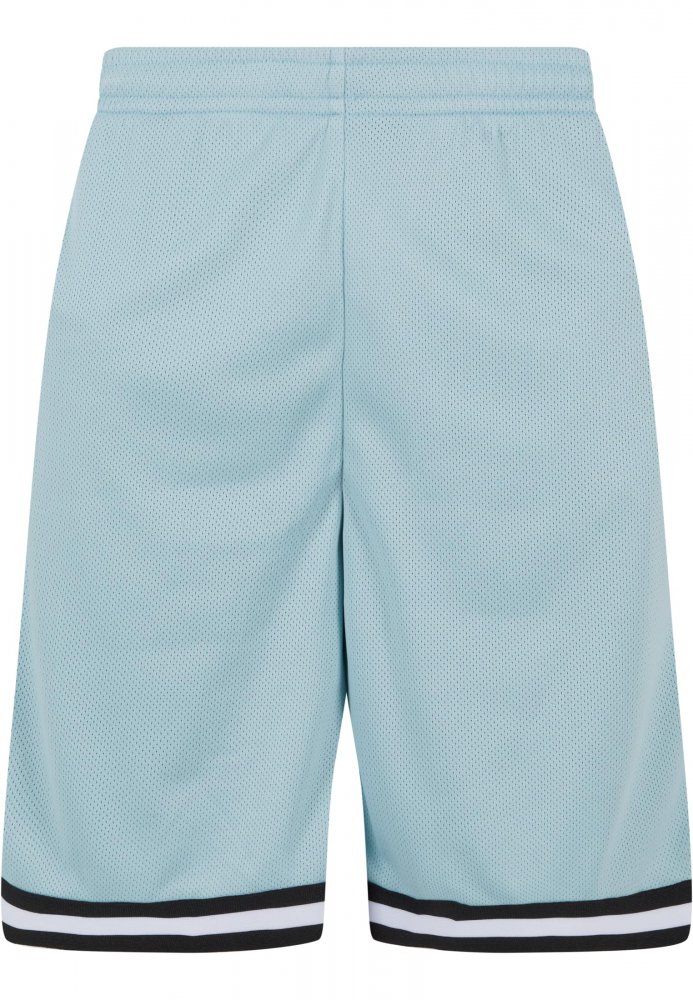 Stripes Mesh Shorts - oceanblue/black/white XL