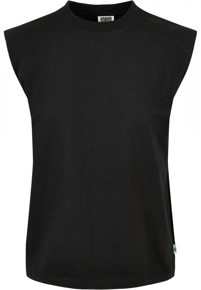 Dámské tričko Urban Classics přírodní bavlna - černé XL