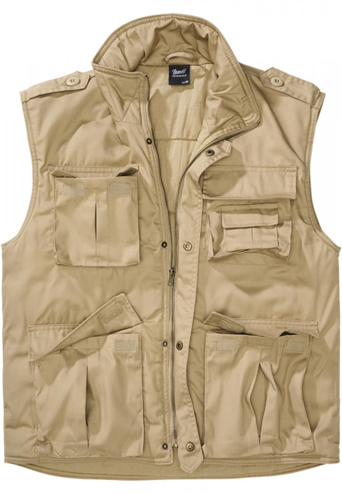 Světle hnědá pánská vesta Brandit Ranger Weste 3XL