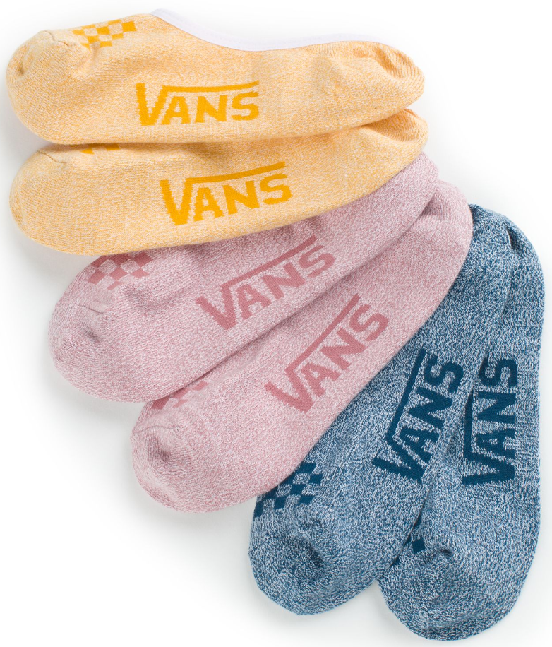 Ponožky Vans Classic Marled Canoodles 3P heather multicolour 31,5-36