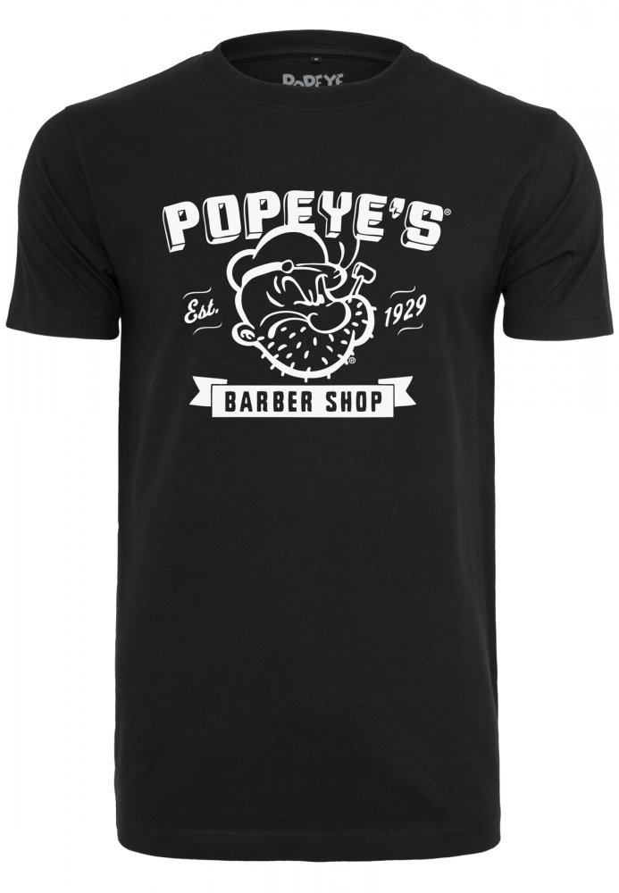 Popeye Barber Shop Tee - black M