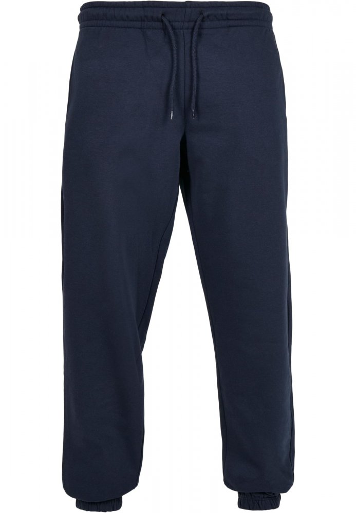 Tmavě modré pánské tepláky Urban Classics Basic Sweatpants 2 S