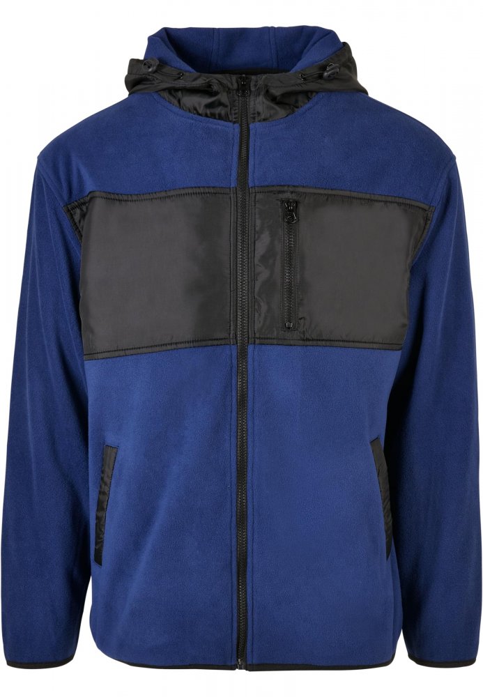 Hooded Micro Fleece Jacket - spaceblue 5XL