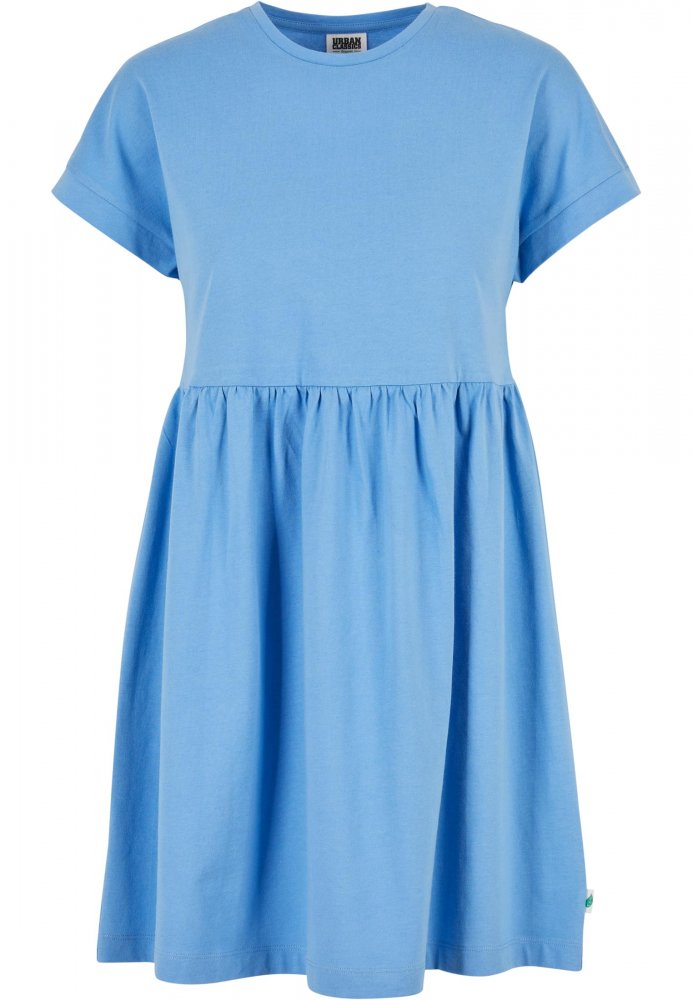 Ladies Organic Empire Valance Tee Dress - horizonblue XL