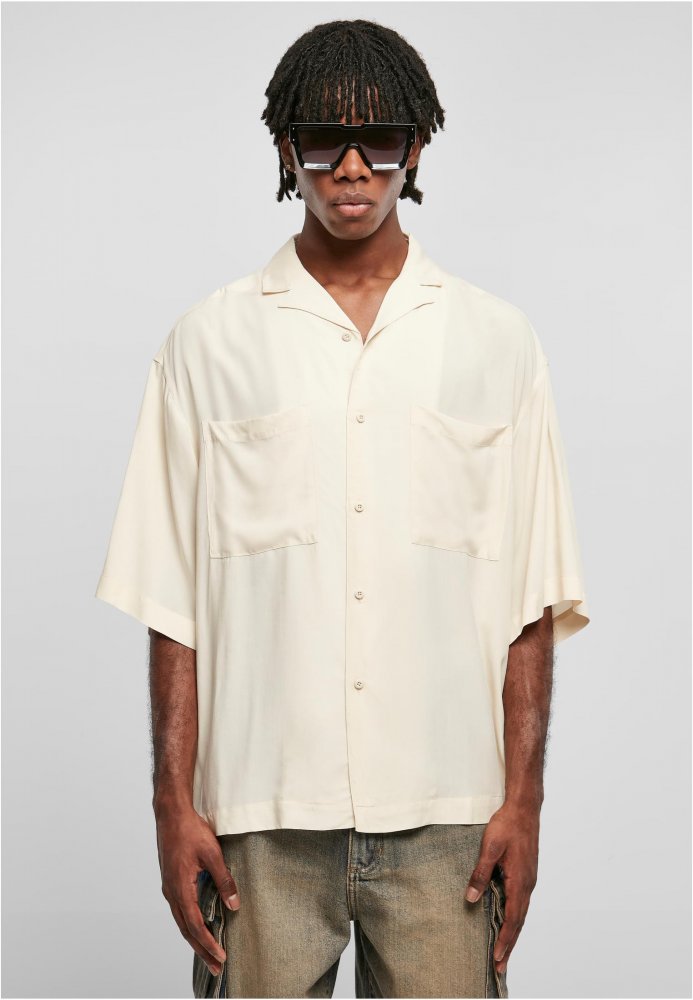 Oversized Resort Shirt - whitesand XXL