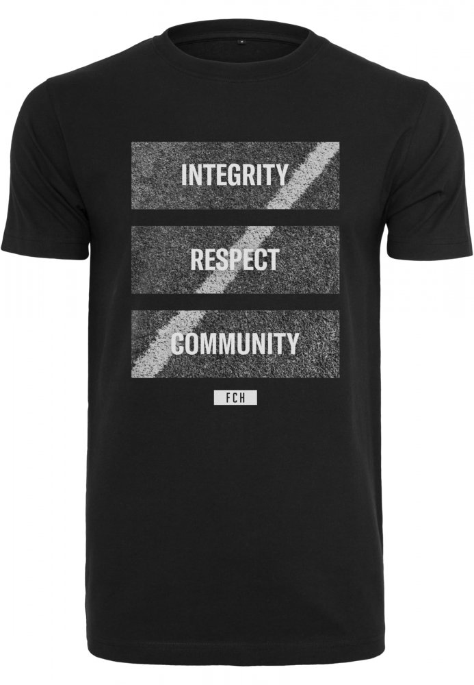 Footballs Coming Home Integrity, Respect, Community Tee S