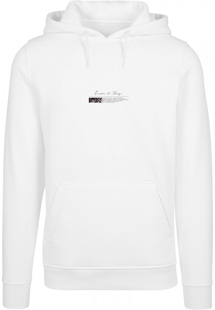 Become the Change Butterfly 2.0 Hoody - white XL