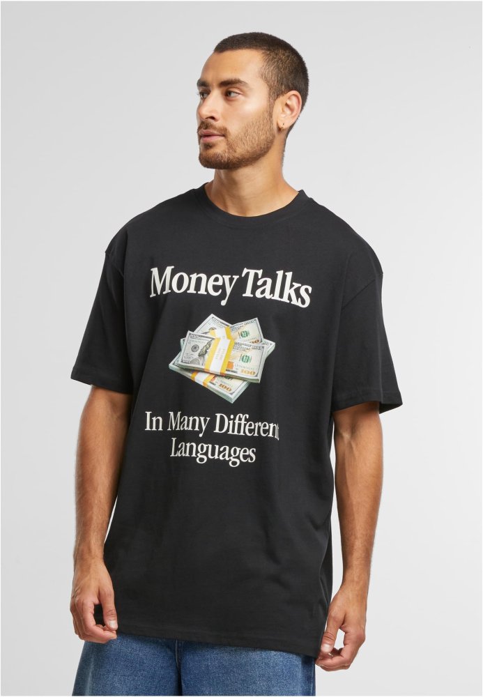 Money Talks Oversize Tee - black M