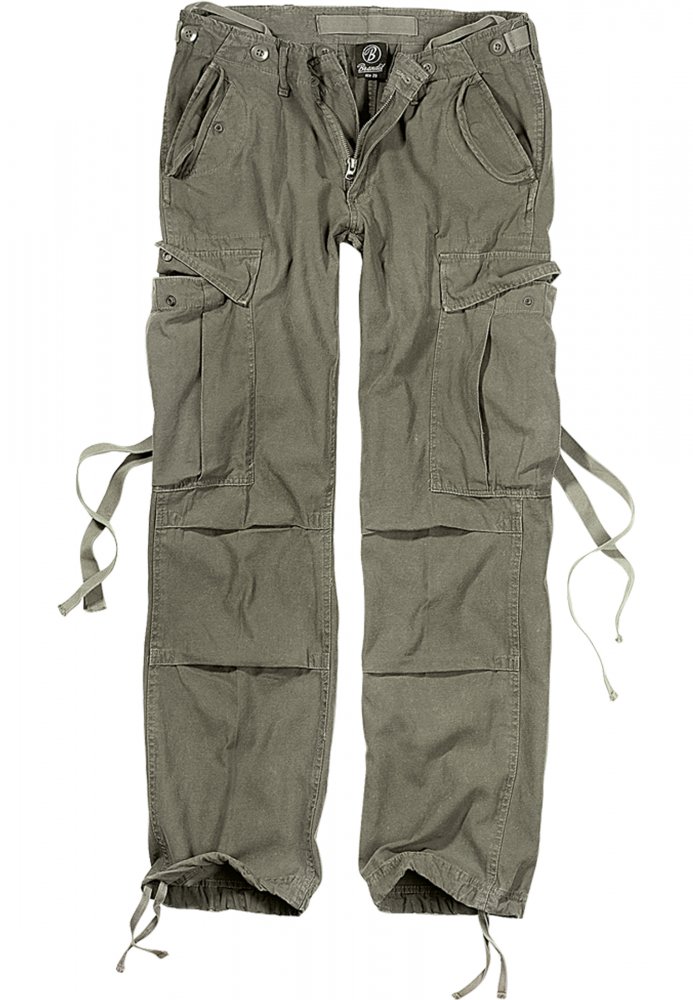 Ladies M-65 Cargo Pants - olive 34