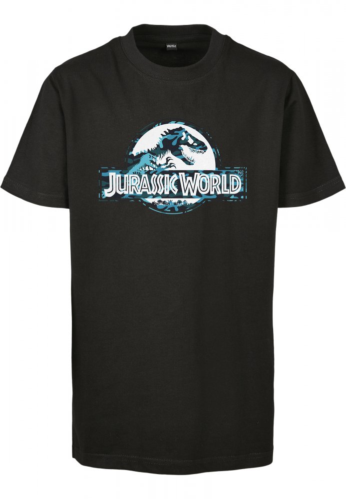 Kids Jurassic World Logo Tee - white 110/116