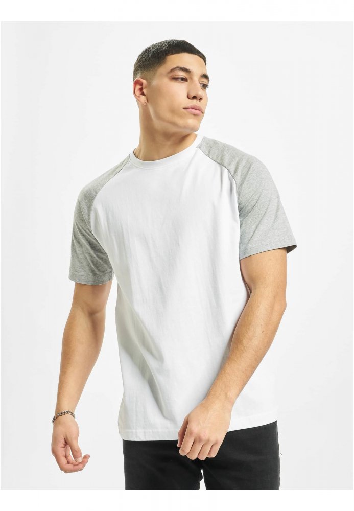 Roy T-Shirt - white/grey melange S