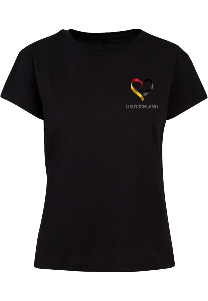 Ladies Merchcode Football - Germany T-shirt - black 3XL