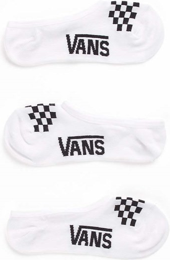 Ponožky Vans Basic Canoodle 3P white-black 31,5-36