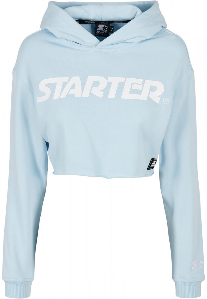 Ladies Starter Cropped Hoody - icewaterblue S
