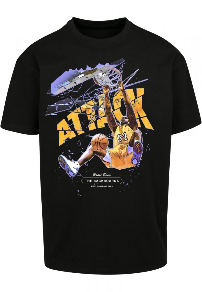 Attack Player Oversize Tee - black L
