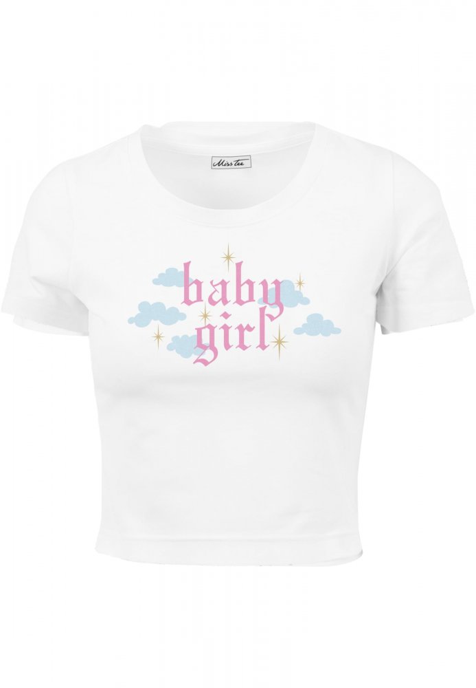 Baby Girl Tee - white S