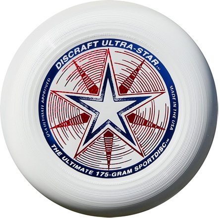 Frisbee Discraft Ultimate Ultra-Star - bílé