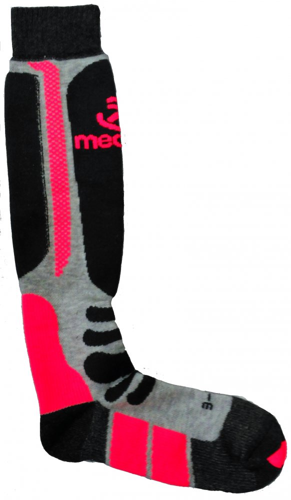 Ponožky Meatfly Snow long pink 3-5