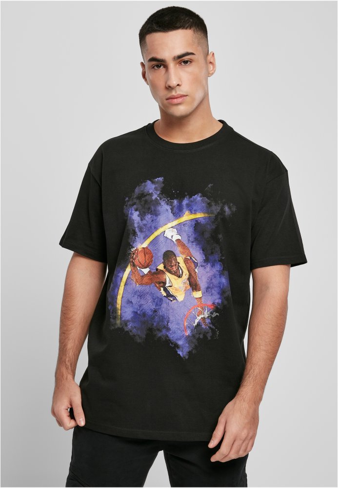 Basketball Clouds 2.0 Oversize Tee - black L
