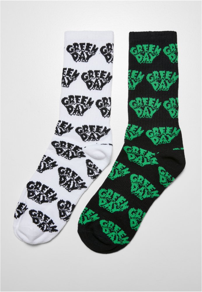 Green Day Socks 2-Pack 43-46