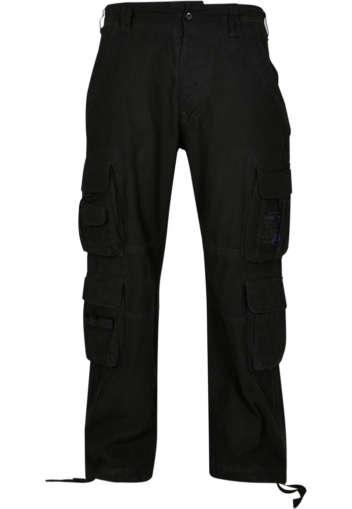 Pánské kalhoty Brandit Vintage Cargo Pants - black XL