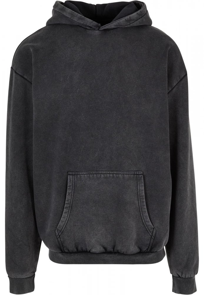Washed Hoody - black S