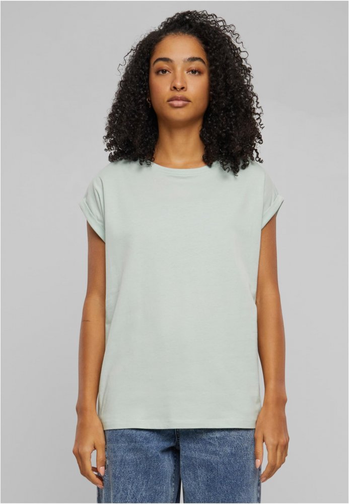 Ladies Extended Shoulder Tee - frostmint XS