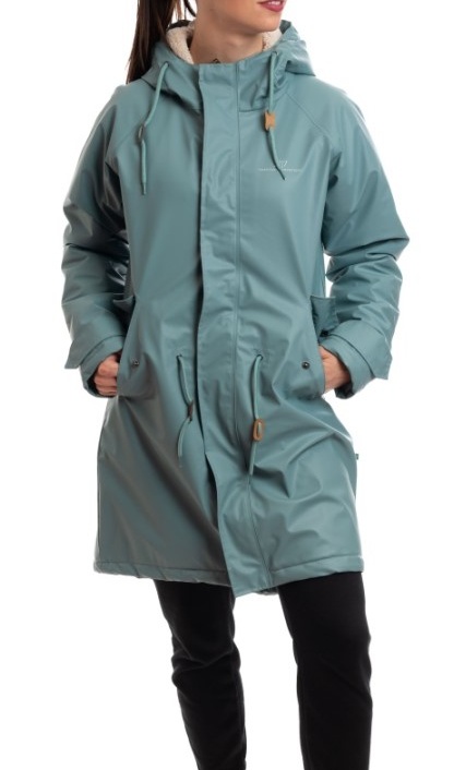 Zimní dámský kabát 2117 Stenhag dark mint XL