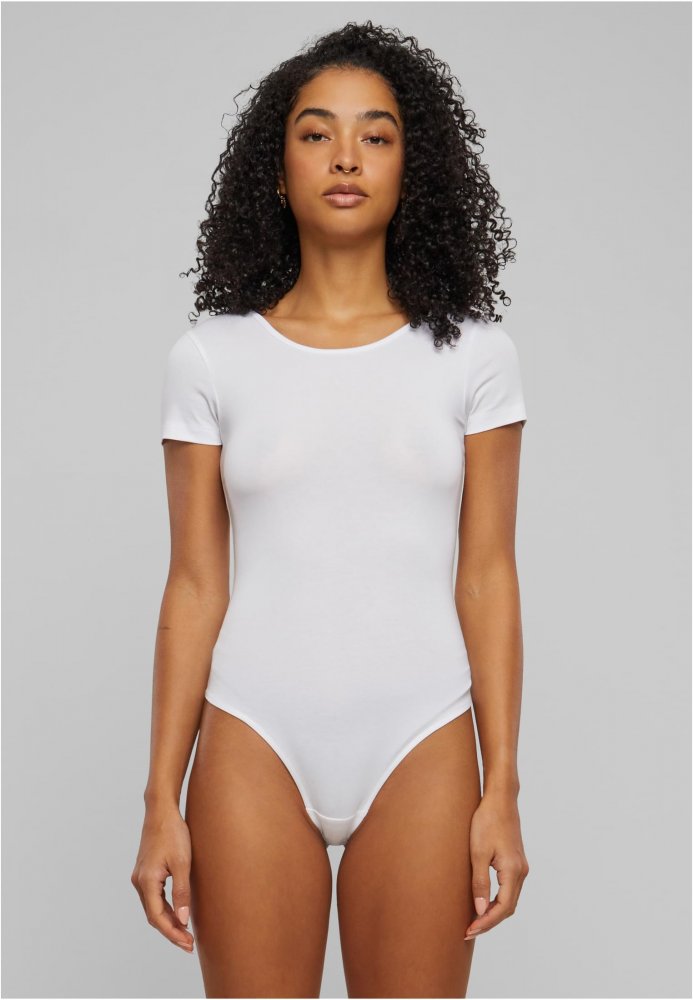 Ladies Organic Stretch Jersey Body - white 5XL