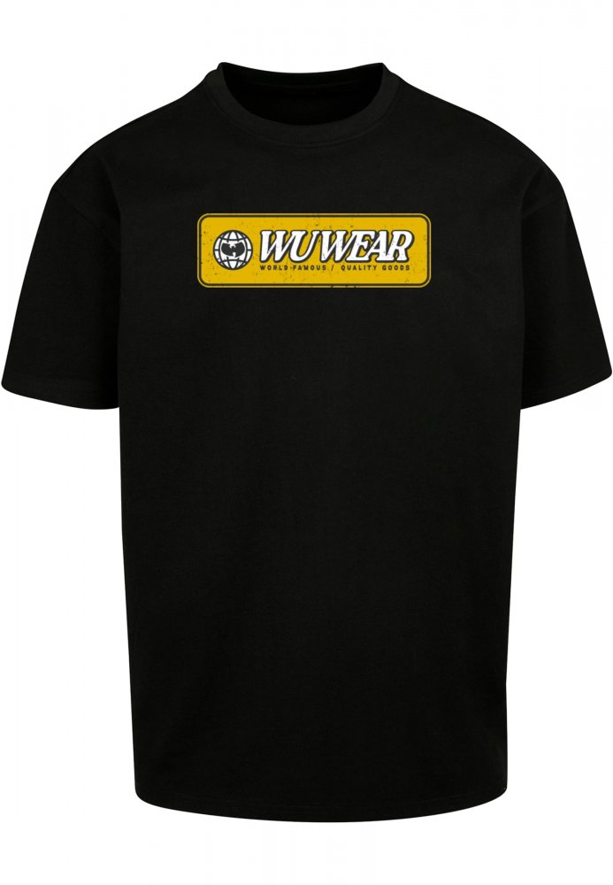 WU Wear Earth Logo Oversize Tee - black M