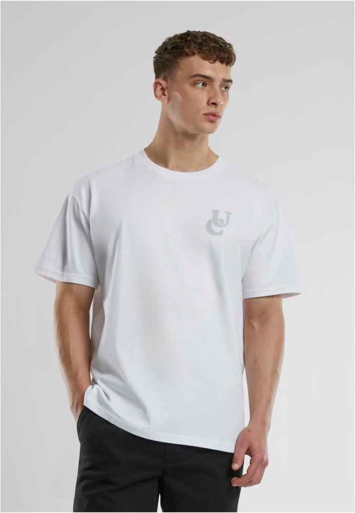 UC Weavy Logo Heavy Oversized Tee - white 5XL